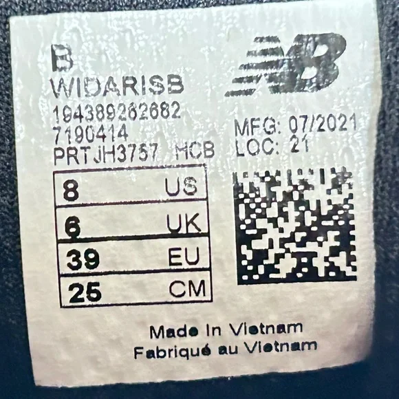 New Balance Womens Black Fresh Foam Arishi v3 Work/Walking Sneakers Shoes SZ 8 - Picture 12 of 12